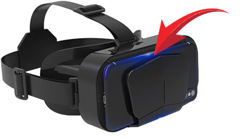 Insert Device Into VR Headset